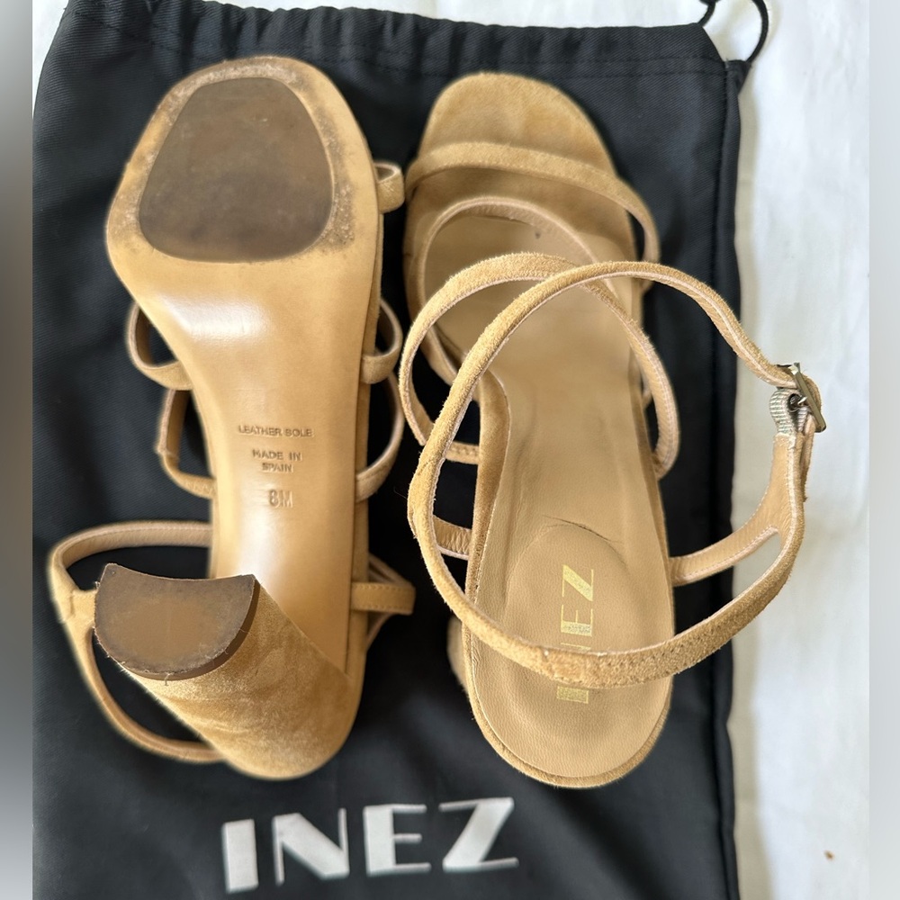 Inez strappy heel